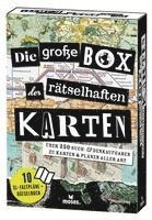 bokomslag Die große Box der rätselhaften Karten