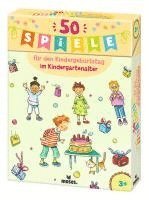 Anna Bernhard, Silvia Schmitz - 50 Spiele für den Kindergeburtstag im Kindergartenalter, Häftad