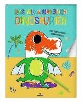 bokomslag Das Mix & Malbuch Dinosaurier