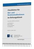 bokomslag Checklisten für Not- und Routinemaßnahmen im Rettungsdienst