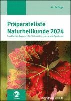 bokomslag Präparateliste der Naturheilkunde 2024