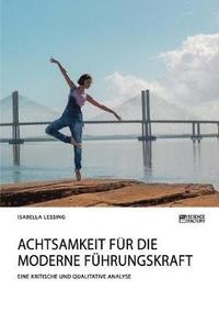 bokomslag Achtsamkeit für die moderne Führungskraft