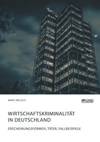 bokomslag Wirtschaftskriminalitt in Deutschland. Erscheinungsformen, Tter, Fallbeispiele