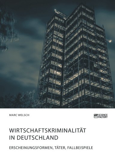 bokomslag Wirtschaftskriminalität in Deutschland. Erscheinungsformen, Täter, Fallbeispiele