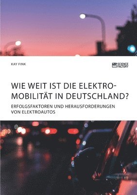 Wie weit ist die Elektromobilitat in Deutschland? Erfolgsfaktoren und Herausforderungen von Elektroautos 1