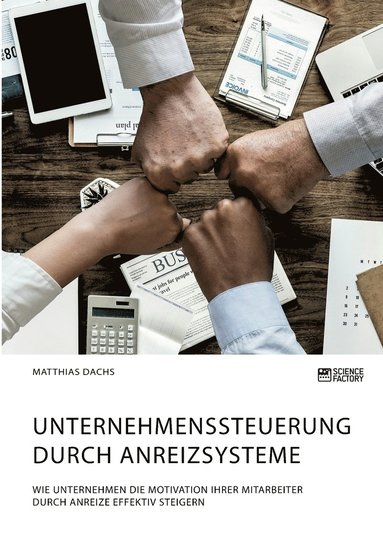 bokomslag Unternehmenssteuerung durch Anreizsysteme. Wie Unternehmen die Motivation ihrer Mitarbeiter durch Anreize effektiv steigern