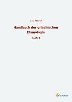 bokomslag Handbuch der griechischen Etymologie