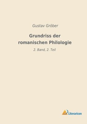 bokomslag Grundriss der romanischen Philologie