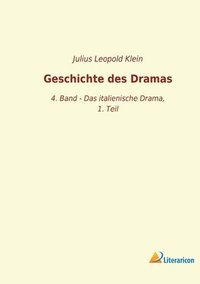 bokomslag Geschichte des Dramas