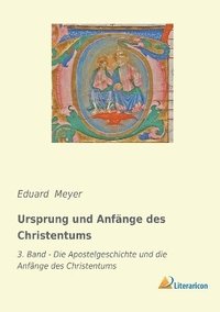 bokomslag Ursprung und Anfnge des Christentums