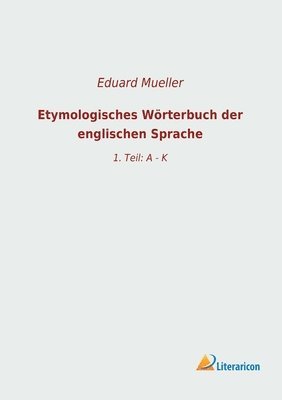 bokomslag Etymologisches Woerterbuch der englischen Sprache