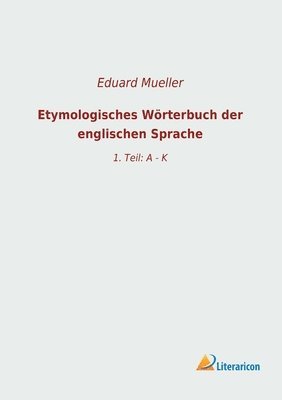 bokomslag Etymologisches Wörterbuch der englischen Sprache