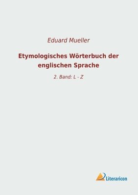 bokomslag Etymologisches Wörterbuch der englischen Sprache