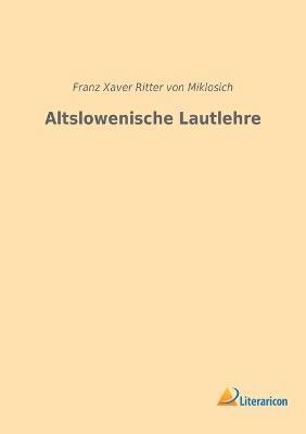 bokomslag Altslowenische Lautlehre