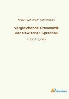 bokomslag Vergleichende Grammatik der slawischen Sprachen: 4. Band - Syntax