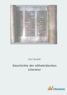 bokomslag Geschichte der althebräischen Literatur