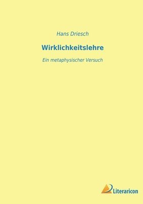 Wirklichkeitslehre 1