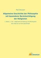 bokomslag Allgemeine Geschichte der Philosophie mit besonderer Berücksichtigung der Religionen
