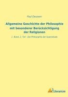 bokomslag Allgemeine Geschichte der Philosophie mit besonderer Berucksichtigung der Religionen