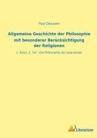 bokomslag Allgemeine Geschichte der Philosophie mit besonderer Berücksichtigung der Religionen