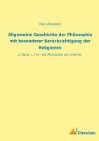 bokomslag Allgemeine Geschichte der Philosophie mit besonderer Berucksichtigung der Religionen