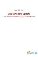 Paul Schröder - phönizische Sprache, Häftad