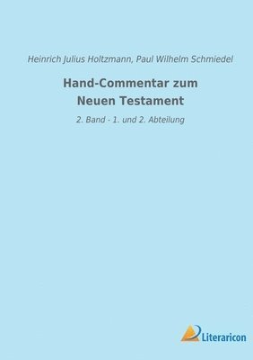 bokomslag Hand-Commentar zum Neuen Testament