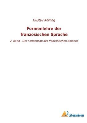 bokomslag Formenlehre der franzoesischen Sprache