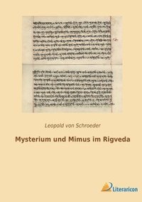 bokomslag Mysterium und Mimus im Rigveda