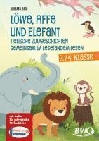 bokomslag Löwe, Affe und Elefant - Tierische Zoogeschichten gemeinsam im Lesetandem lesen