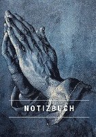 bokomslag Notizbuch klein A5 Blanko - Notizheft 44 Seiten 90g/m² - Softcover Albrecht Dürer 'Betende Hände' - FSC Papier