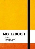 bokomslag Notizbuch A4 blanko - 100 Seiten 90g/m² - Soft Cover - FSC Papier