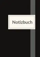 Notizbuch A5, Notebook A5 - Notizbuch für die Arbeit - A5 liniert - 100 Seiten 90g/m² - Soft Cover schwarz schlicht - FSC Papier, Häftad. Tillgänglighet: Lägg i varukorg