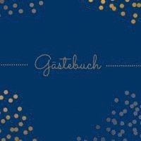 bokomslag Gästebuch schön gestaltet - 1000 Seiten - quadratisch 21 x 21 cm - weißes Papier 90g/m² - FSC Papier