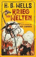 bokomslag Krieg der Welten. H. G. Wells (Illustrierte Ausgabe)