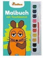 bokomslag Trötsch Die Maus Malbuch mit Tuschkasten und Pinsel