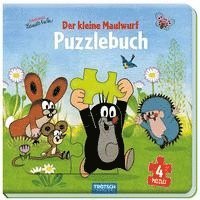 bokomslag Trötsch Der kleine Maulwurf Puzzlebuch mit 4 Puzzle Maulwurf