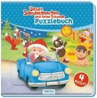 Trötsch Verlag GmbH & Co. KG - Trötsch Unser Sandmännchen Puzzlebuch mit 4 Puzzle Sandmann, Kartonnage