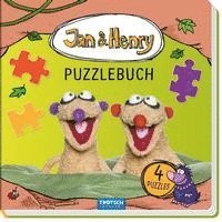 bokomslag Trötsch Jan und Henry Puzzlebuch mit 4 Puzzle