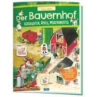 bokomslag Trötsch Der Bauernhof Geschichten Spiele Wissenswertes Stickerbuch