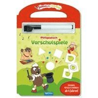 Trötsch Verlag GmbH & Co.KG - Trötsch Unser kleines Sandmännchen Schreib und wisch weg Vorschulspiele Pittiplatsch Pappenbuch, Kartonnage