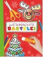 bokomslag Trötsch Bastelbuch mit Bastelbögen Weihnachtsbastelei