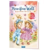 Trötsch Verlag GmbH & Co. KG - Trötsch Meine kleine Welt Ausmalbuch mit Glitzerstickern, Häftad