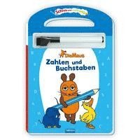 bokomslag Trötsch Die Maus Schreib und wisch weg Pappenbuch Zahlen und Buchstaben