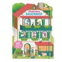 bokomslag Trötsch Stickerbuch Stickerhaus Bauernhof