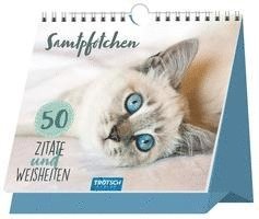 bokomslag Trötsch Tischaufsteller Sprüche und Zitate zum Aufstellen Katzen