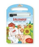 bokomslag Trötsch Pappenbuch Schreib und wisch weg Pappenbuch Bauernhof