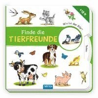 bokomslag Trötsch Pappbilderbuch Finde die Tierfreunde