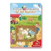 Trötsch Verlag GmbH & Co.KG - Trötsch Puzzle- und Spielbuch Auf dem Bauernhof, Kartonnage