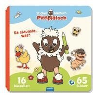 bokomslag Trötsch Unser Sandmännchen Malbuch Stickermalbuch Pittiplatsch
